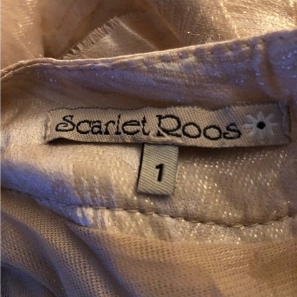 Scarlet Roos embellished semi ruffled dress - Picture 4 of 4